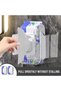 Two-piece wall-mounted wet wipes and paper towel holder set - suitable for kitchens, bathrooms, and toilets. - 5