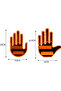 Interactive 203 LEDs Amber Car Gesture Indicator Light 4 Gestures Remote - 3