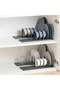 Kitchen Cabinet Storage Bin - Adjustable - Charcoal - Set of 2 - 5