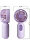 3-Pack USB Rechargeable 3-Speed Cute Mini Handheld Personal Fans - 2