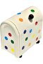 Student dormitory desktop polka dot storage box, dressing table lipstick jewelry miscellaneous items classification box, drawer cosmetics storage box