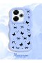 Redmi 13/13X Compatible Slim Butterfly Bow Printed Soft Structure Daily Use Phone Case