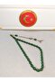 Green spinning amber rosary - 2