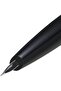 ICON 9111 Metallic Red Fountain Pen with Glossy Black PVD Trims - Medium - 6