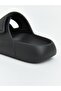 Lcw Steps Black Adjustable Velcro Men's Slippers - 2