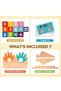 Kids Math Manipulatives Homeschool Supplies, Preschool Learning Toys for Toddlers 2-4 Years, Math Game Number Blocks Montessori Toys for 3 4 5 Year Old Boys Girls Preschool Kindergarten - 3