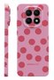 Xiaomi Redmi Note 14 Pro Pink Polka Dot Essential Slim Full Coverage Glossy Print Camera Protected Hard Phone Case