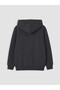 Two Mt Shop Quality Lcw Kids Anthracite 3 Thread Plain Standard & Regular Boys' Zippered Sweatshirt - 5