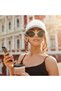Three-piece sun hat set - Sun hat - UV protection - Quick-drying - Women's sun hat - Knit hat - Summer beach hat - Sports hat - White, beige and pink - 4