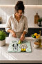 Glass Cutting Board - Glass Cutting Table |   Kitchen Dreams - Life Is Sweet |   29Cmx34Cm - 5
