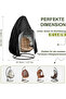 Hanging chair cover 190x115 cm, dustproof and waterproof, with zipper and drawstring. - 5
