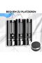 Wall-mounted soap dispenser, three-chamber shower soap dispenser, suitable for bathrooms, hotels, gyms and kitchens. - 3
