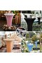 24x43 inch round table covers, 2-pack, suitable for weddings, bars, pool parties, anniversaries (grey) - 3