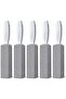 Pumice toilet cleaner, 5-pack, with handle, suitable for cleaning toilets, bathtubs, sinks, swimming pools, and barbecue grills.