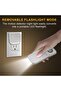 Motion Sensor Night Light with Flashlight, Wall-Mounted with Dusk-to-Dawn Sensor, Warm White, Adjustable Brightness - 2