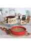 2 Pcs 15cm Round Silicone Baking Molds for Air Fryer, Small Non-Stick Cake & Pastry Dessert Oven Liners