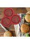 A set of 3 non-stick silicone egg molds, each with three cavities, suitable for air fryers of 6 liters or more. - 5