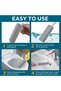 Pumice toilet cleaner, 5-pack, with handle, suitable for cleaning toilets, bathtubs, sinks, swimming pools, and barbecue grills. - 6