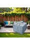 Cushion Storage Bag - Garden Cushion Bag - Protect Furniture - Waterproof Oxford Material - 81 x 81 x 61 cm - Grey - 4