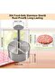 Stainless Steel Patty Press Hamburger Cooking Accessory - Silver - 3