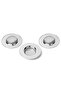 3-pack stainless steel kitchen sink strainers to prevent clogging, 7.7 cm outer diameter (small).