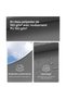 Shade sail 2 x 3 meters, waterproof (665 mm water column resistance), tear-resistant polyester fabric, 93% UV protection, for patios, gardens,... - 2