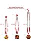 3-Piece Heat-Resistant Silicone BBQ & Kitchen Tongs Set (red, 7/9/12-inch). - 2