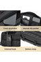 Adjustable sports chest pack with multiple pockets, suitable for hunting, fishing, hiking, and travel. - 4