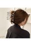 Large Double Wave Metal Hair Claw Clip (1 Piece) - Premium Non-Slip Silver Wave Hairpin Accessories for Thick Hair - 2