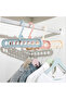 Space-Saving Clothes Hangers 5-Piece Multi-Functional Wardrobe Rack - 5