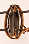 Women's Shoulder Bag with Scarf Detail, Medium Size, Multi-Compartment, Daily Stylish Handbag Elt0408 - 3