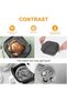 7.75-inch silicone air fryer basket, soft and reusable square silicone air fryer liner - 7