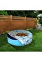 Foldable Waterproof Dog Pool Cover Drawstring Pets Spa Gardens Patios Beaches 82x30cm - 4