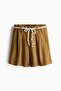 Tie-belt paper bag shorts - 4