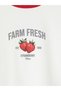 Two Mt Shop Quality Xside White Combed Cotton Printed Super Skinny & Extra Slim Short Sleeve Women's T-Shirt - 6