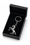 Metal Keychain with Noble Galloping Horse Figure – Durable and Stylish Key Accessory - 2