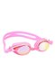 Swimming goggles suitable for children aged 3-12, anti-fog and UV-protective, with adjustable straps and leak-proof silicone design.