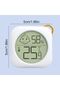 Set of 4 Digital Mini Thermometers & Hygrometers for Indoor Use with Smiley Face Display, Suitable for Bedrooms and Nurseries - 2