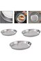 Outdoor Barbecue Grill Pan Cast Iron Stone Grill Pan 17.5x15.3 cm for Korean BBQ, Barbecuing, Camping, and Picnicking - 3