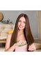 Cordless hair straightener | USB rechargeable hair styling brush | Rechargeable mini brush, lightweight straightener for quick styling and control. - 2