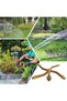 Lawn Sprinkler Head - Adjustable Irrigation - Garden Watering - 360 Degree Rotation - 12 x 9 x 6 cm - Copper - 3
