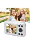 Digital Camera 2.4 Inch Screen, 1080P 16MP Vlog Camera with 16x Zoom and Autofocus, Point-and-Shoot Small Video Camera for Kids - 2