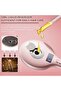 Smooth steam comb, 3-in-1 electric scalp massager, 4 massage modes, with spray nozzle, pink. - 6