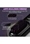 Mini hair straightener - Anti-scalding function - Three temperature settings - USB-C interface - Travel-friendly - Home-use suitable - White - 2