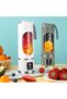 Green 7.4V juicer, portable juicer, 400ml capacity, USB rechargeable, perfect for outings and outdoor activities. - 3