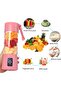 Portable Blender - Blender - Milkshake Maker - Mixer - Mini Blender - USB Rechargeable Blender - Rechargeable Mini Blender - 4 Blades - Milkshake... - 6
