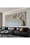 Large Wall Art White Blossom Tree Canvas Decor Wrap Framed (60x120 cm)