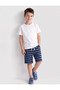 Boys' Striped Cotton Summer Shorts - 2