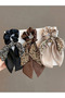 Set of 3 - Floral Hair Tie - 4