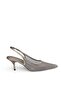 Pointed Slingback Heel Shoes